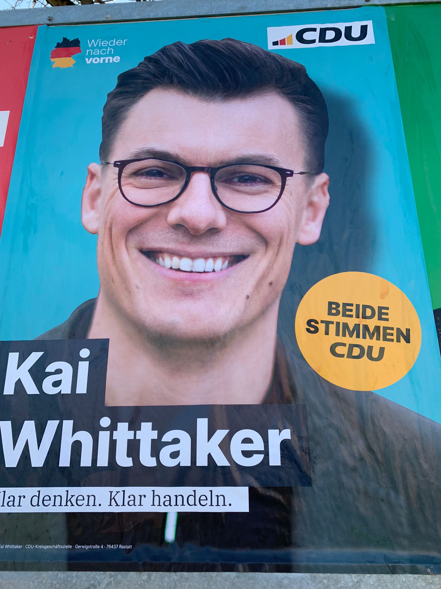 Den kann man whlen. Am 23. Februar! Oder vorher per Briefwahl. 